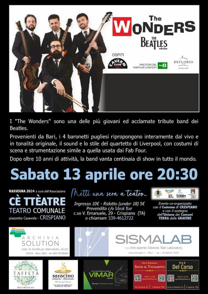 The Wonders - cover band The Beatles