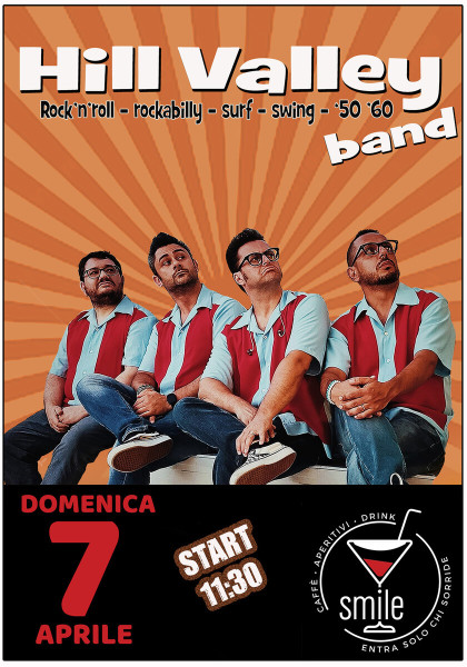 Hill Valley band live da Smile