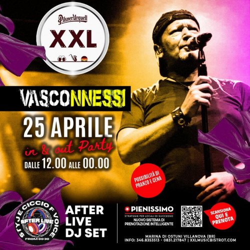 Aperilive con i Vasconnessi Vasco Tribute Band