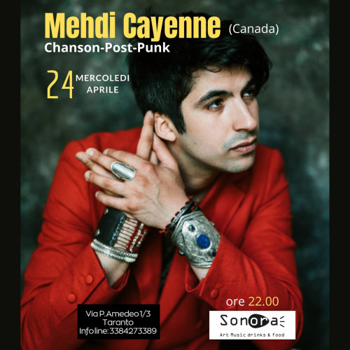 Sonorità senza confini con Mehdi Cayenne Live (Canada)