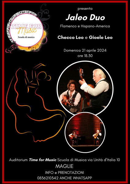 Jaleo Duo: flamenco e hispano-america