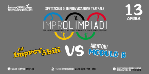 Sfida di Improvvisazione Teatrale - ImprOlimpiadi