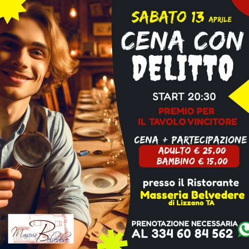 CENA CON DELITTO - Riuscirai a risolvere il giallo?