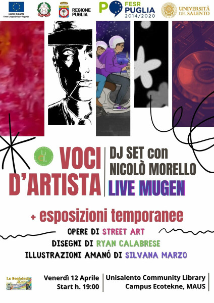 VOCI D'ARTISTA + esposizioni temporanee