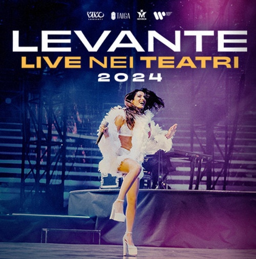 Levante Live Nei Teatri: il concerto imperdibile