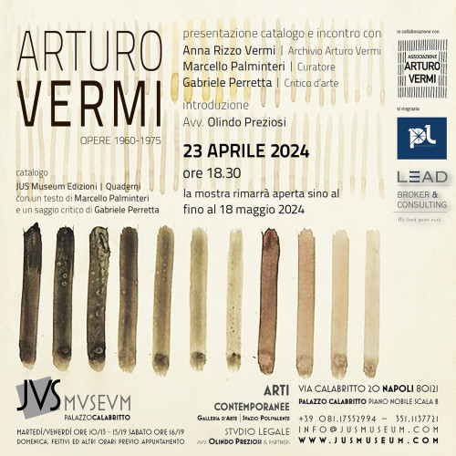 Arturo Vermi. Opere 1960-1975 | Presentazione Catalogo