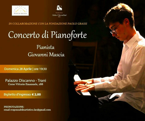 Concerto del Pianista Giovanni Mascia