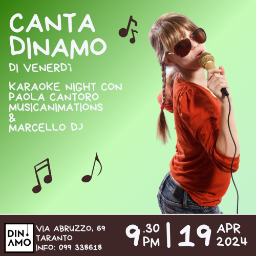 CantaDinamo Karaoke Night