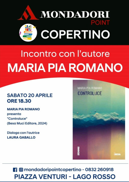 Maria Pia Romano presenta "Controluce"