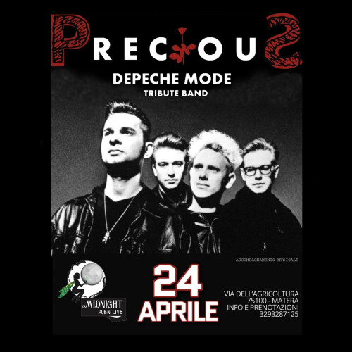 PRECIOUS tributo ai Depeche Mode live a Matera