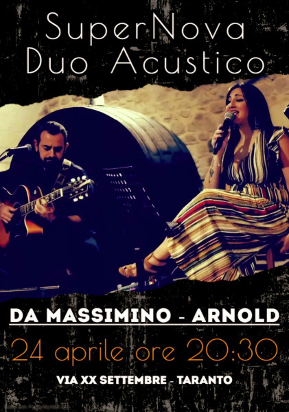 SuperNova Duo Acustico Live da MASSIMINO - ARNOLD