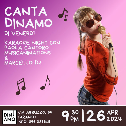 CantaDinamo - Karaoke Night