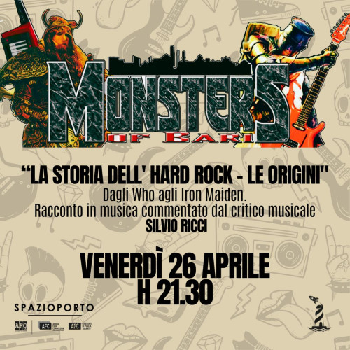 MONSTERS OF BARI " La storia dell'HARD ROCK"