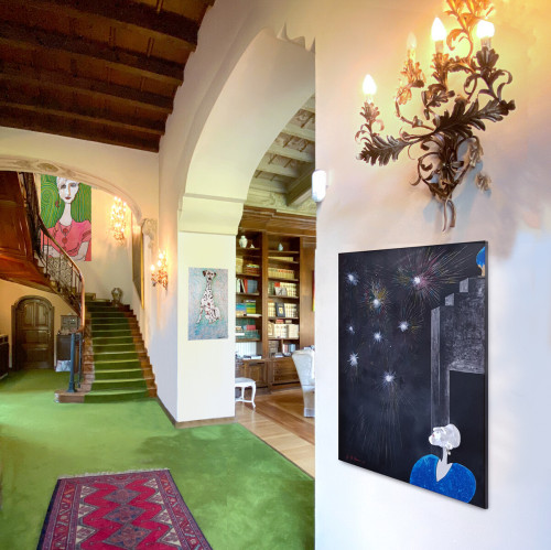 50 opere in villa Castelbarco Pindemonte Rezzonico