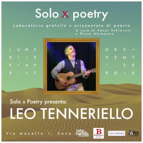 Solo x Poetry presenta: Leo Tenneriello