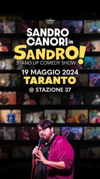 Stand Up Comedy: Sandro Canori
