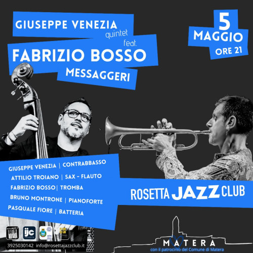 Giuseppe Venezia 5tet feat. FABRIZIO BOSSO "Messaggeri"