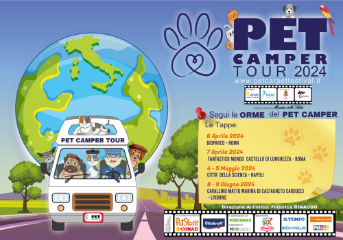 Arriva a Napoli il Pet Camper Tour