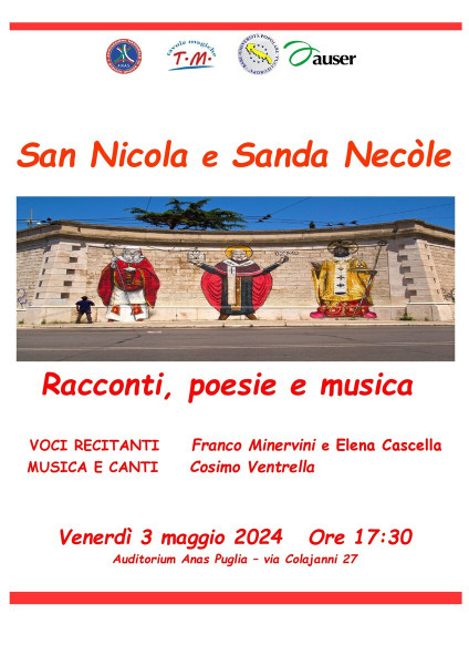 San Nicola e Sanda Necòle - Racconti, Poesie, Canzoni