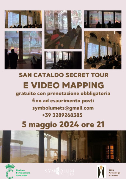 San Catado secret tour e video mapping gratuito