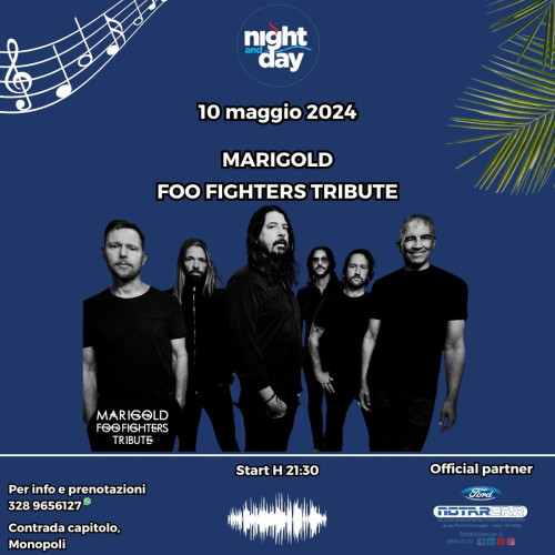 Marigold - Foo Fighters tribute band live at Night and Day Monopoli