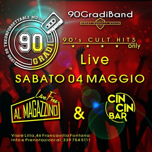 90Gradi Live al Magazzino