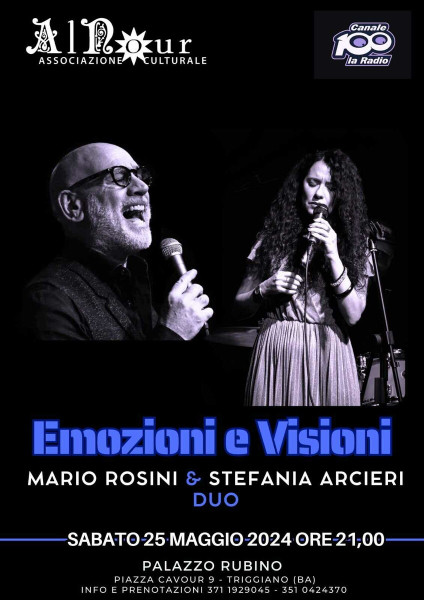 Emozione e Visioni Mario Rosini e Stefania Arcieri Duo