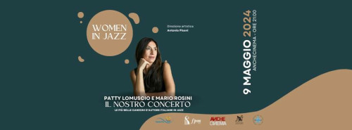 Women in Jazz. Sul palco Patty Lomuscio e Mario Rosini