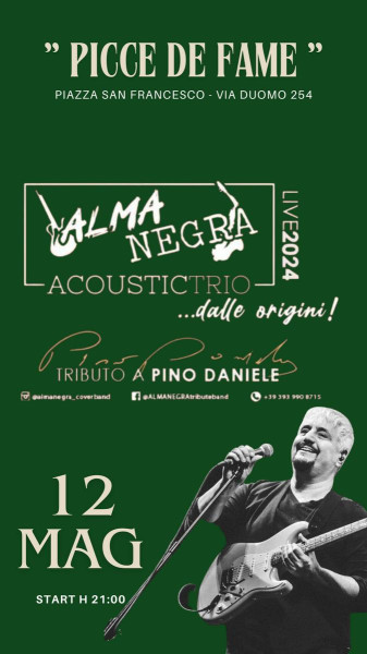 Almanegra Acoustic Trio - Tributo a Pino Daniele