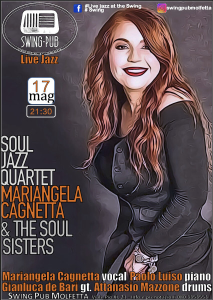 Live Jazz - Mariangela Cagnetta - Soul Jazz Quartet