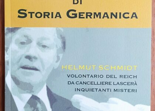 Nico Perrone presenta "Frammenti taciuti di storia germanica. Helmut Schmidt volontario del Reich da cancelliere lascerà inquietanti misteri"