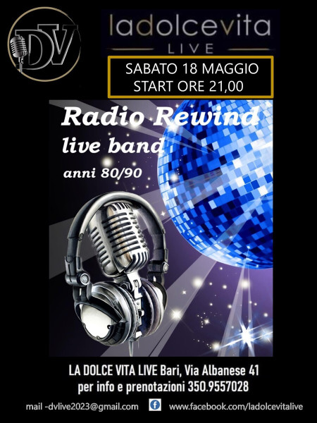 Radio Rewind 80/90 live