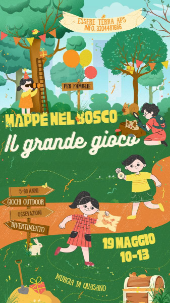 Mappe nel bosco. Il grande gioco