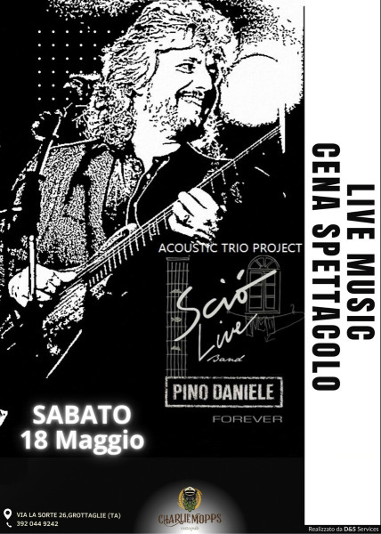 Acustic Trio Project Sciò Live " Pino Daniele "