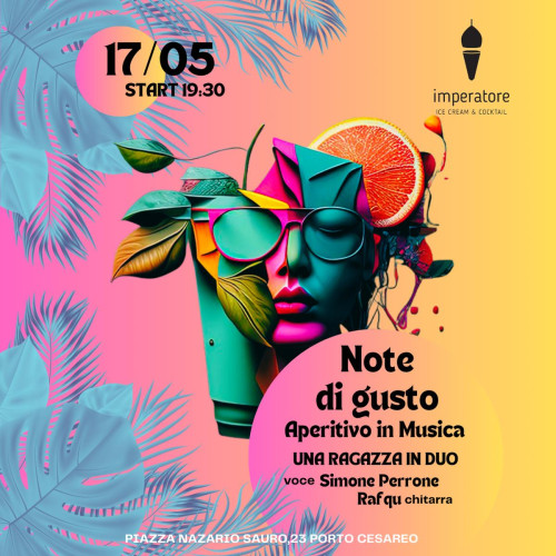 Note di Gusto: Aperitivo in Musica con Una Ragazza in Duo a Porto Cesareo