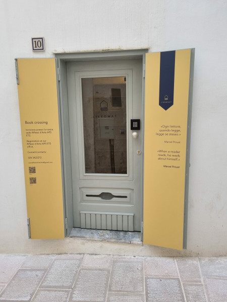 Inaugurazione di Libromat a Martina Franca