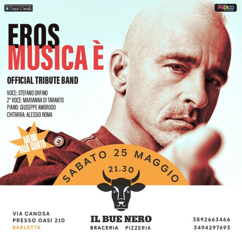 EROS MUSICA E' - Official tribute band live a Barletta
