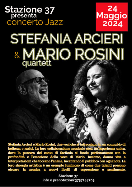 Concerto Jazz: Stefania Arcieri, Mario Rosini quartet