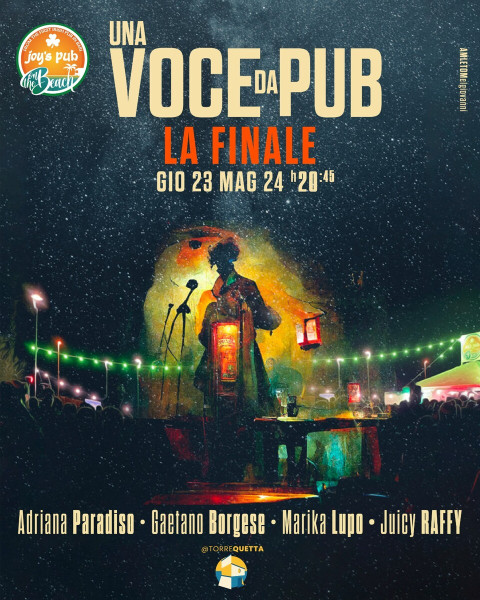 Bari – UNA VOCE DA PUB la Finale con Giò Sada in giuria