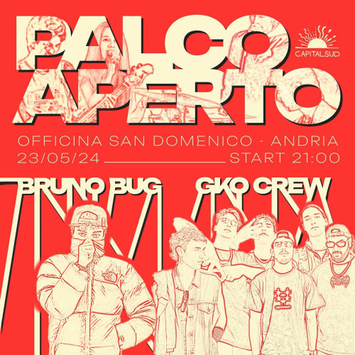 PALCO APERTO - GKO & BRUNO BUG Live