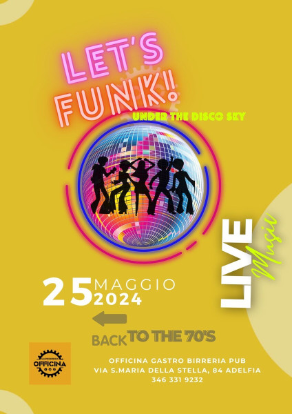 Lets funk!under the disco sky_Live Adelfia