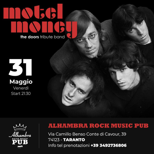 THE DOORS Tribute Band - Alhambra Rock Music Pub - Taranto