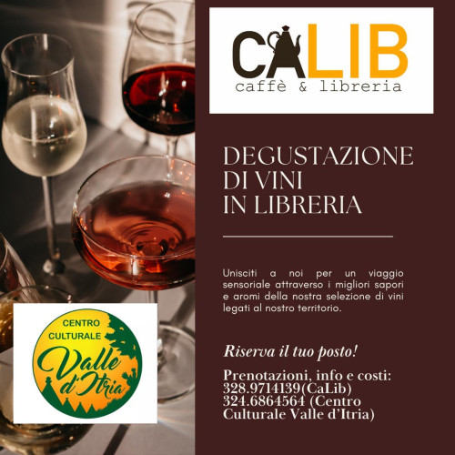 Degustazione di Vini in Libreria