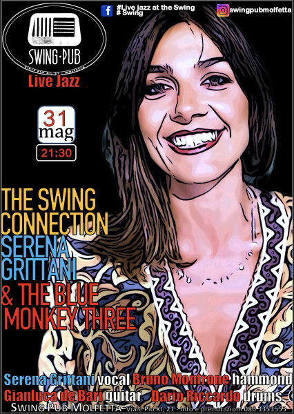 Live  jazz - Serena Grittani Swing Connection (w/Montrone,deBari,Riccardo)