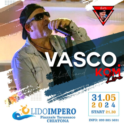 Vasco.Kom tribute live al Lido Impero