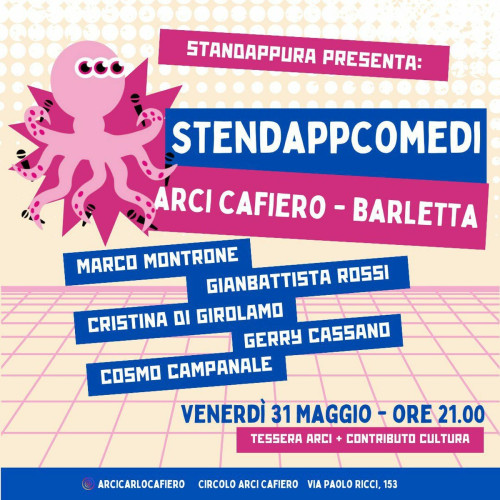 STENDAPPCOMEDI all'ArciCafiero
