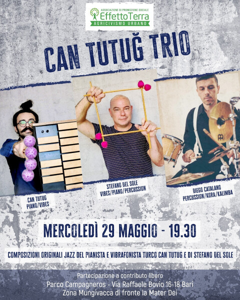 Bari – Can Tutug Trio all&apos;orto Campagneros!