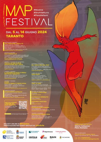 Taranto – MAP FESTIVAL 2024 – Il Ritmo del Cambiamento #Musica #Architettura #Parallelismi