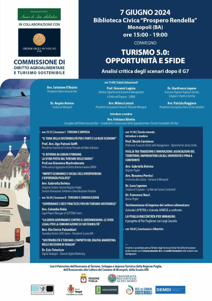 Turismo 5.0: opportunità e sfide. Analisi critica degli scenari dopo il G7