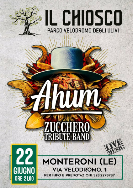 AHUM - Zucchero Tribute Band live concert